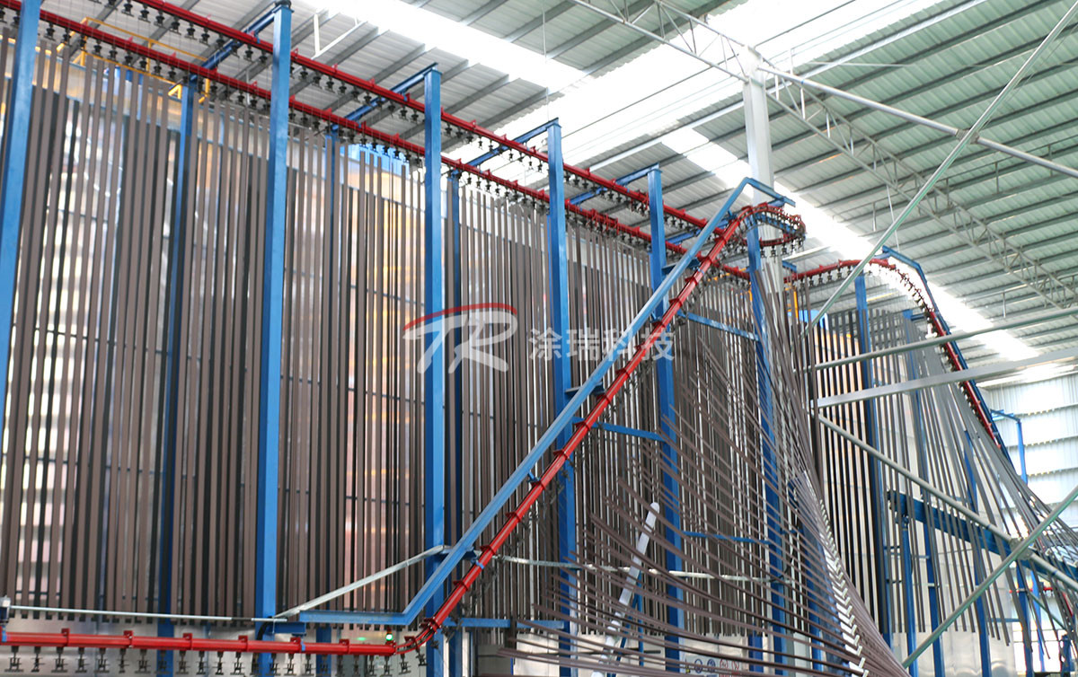 立式粉末噴涂線